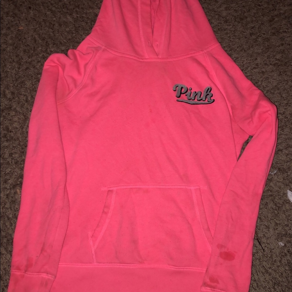 Pink hoodie